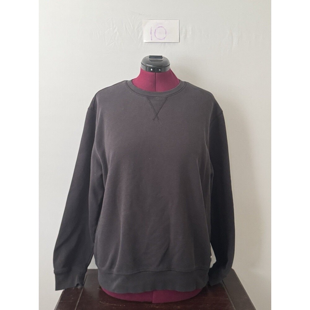 Craftsman Crewneck Sweatshirt XL Black Heavyweight Pullover Workwear